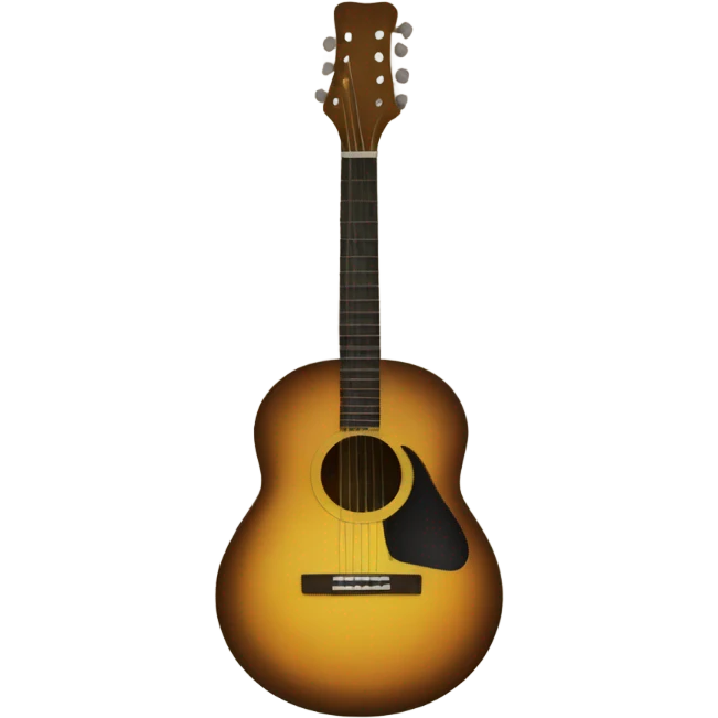 Guitar singing  emoji