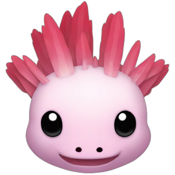 Axolotl Minecraft emoji