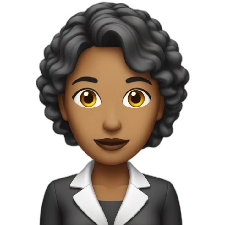 corporate woman being connfused emoji