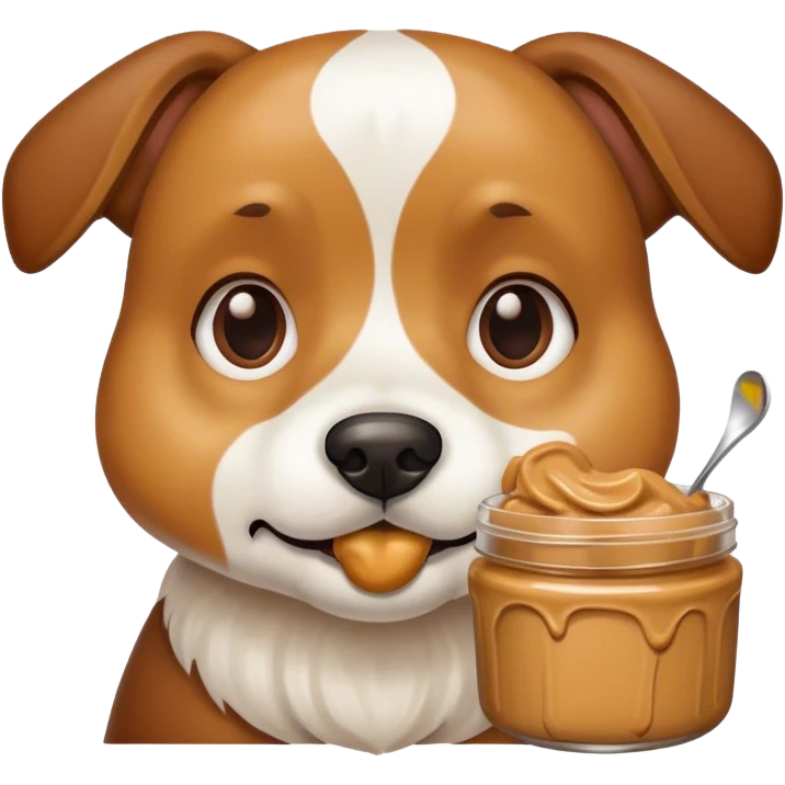 peanut butter dog emoji