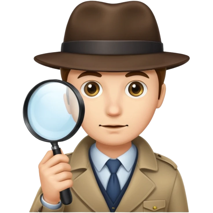 dective with magnifing glass emoji
