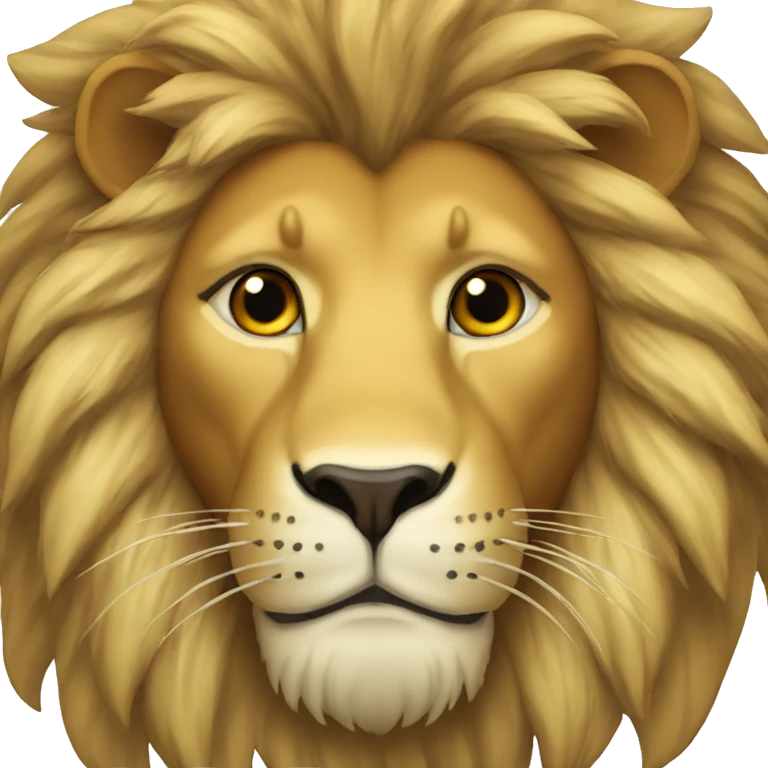 THE LION emoji