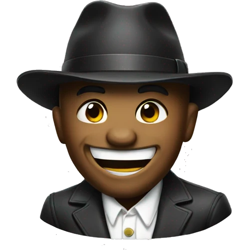 laughing gangster  emoji