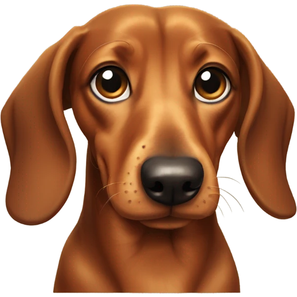 Daschund emoji