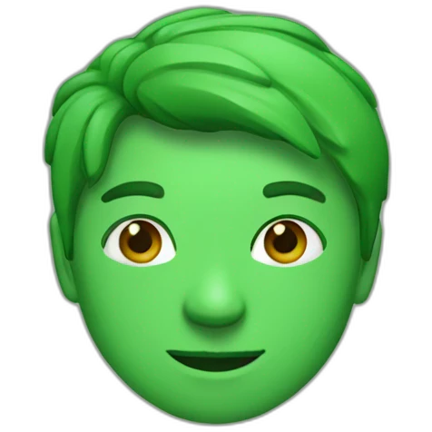green calibri emoji