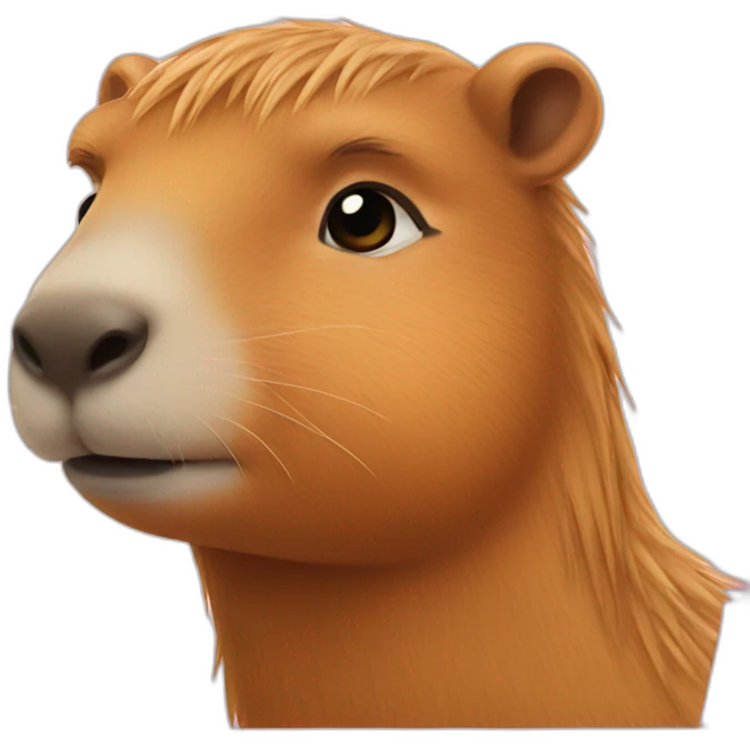 Capybaragirl emoji