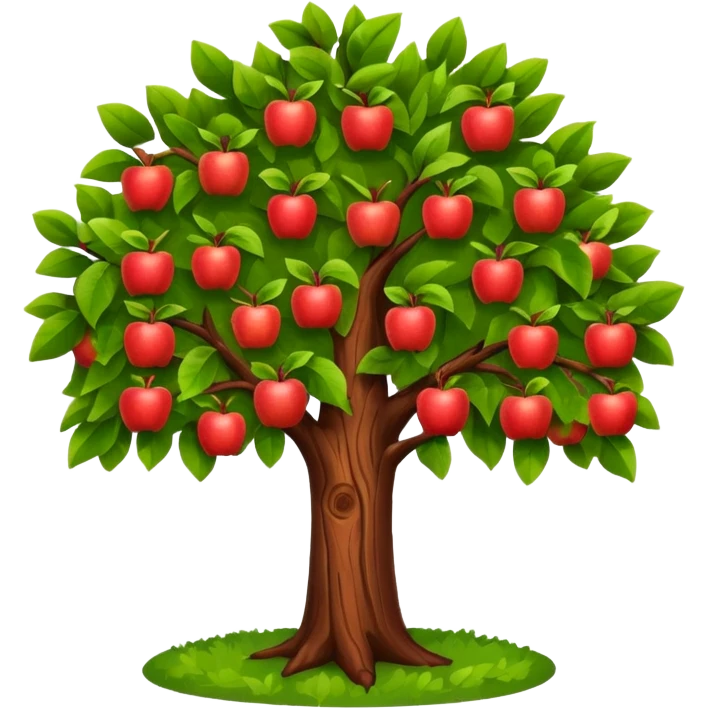 apple tree emoji