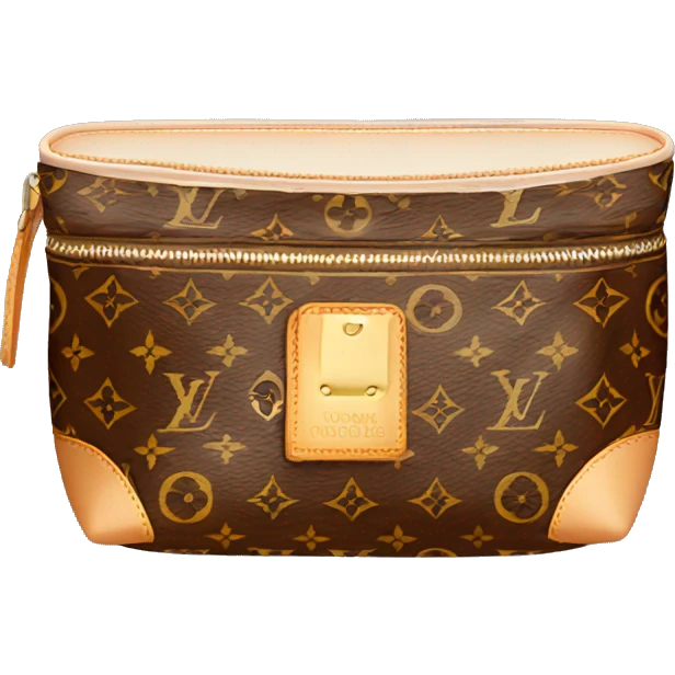 Louis Vuitton cosmetic bag  emoji