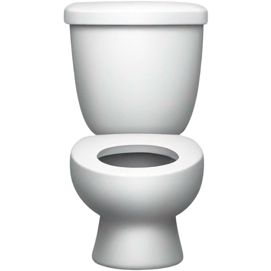 toilet with a man head emoji