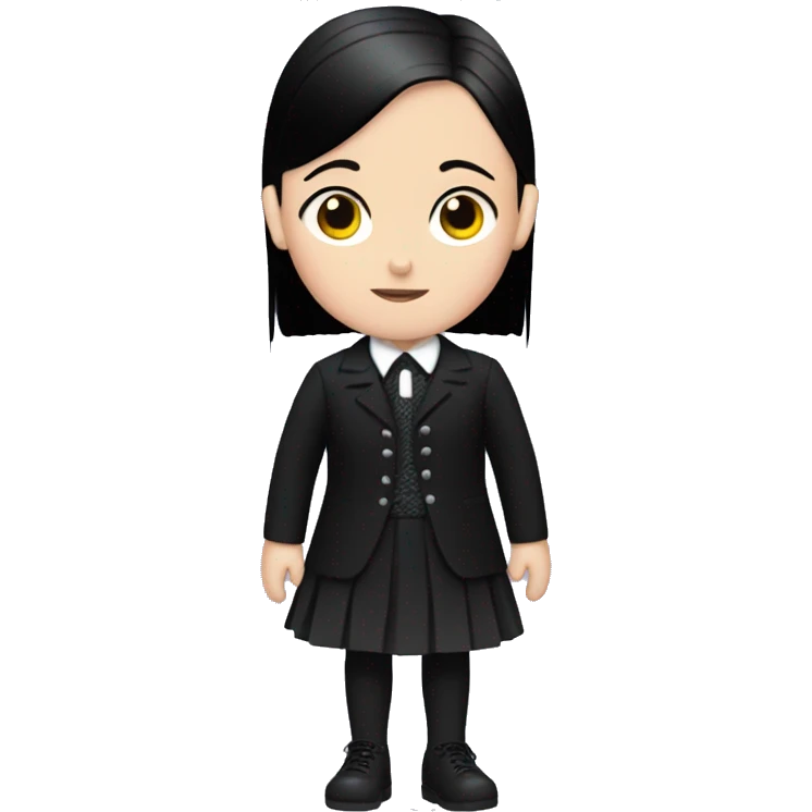 Wednesday Addams emoji