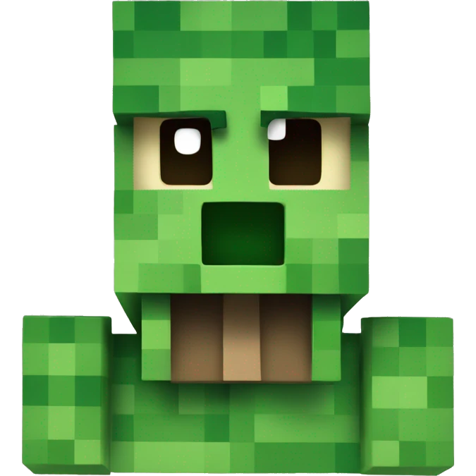 Minecraft creeper emoji