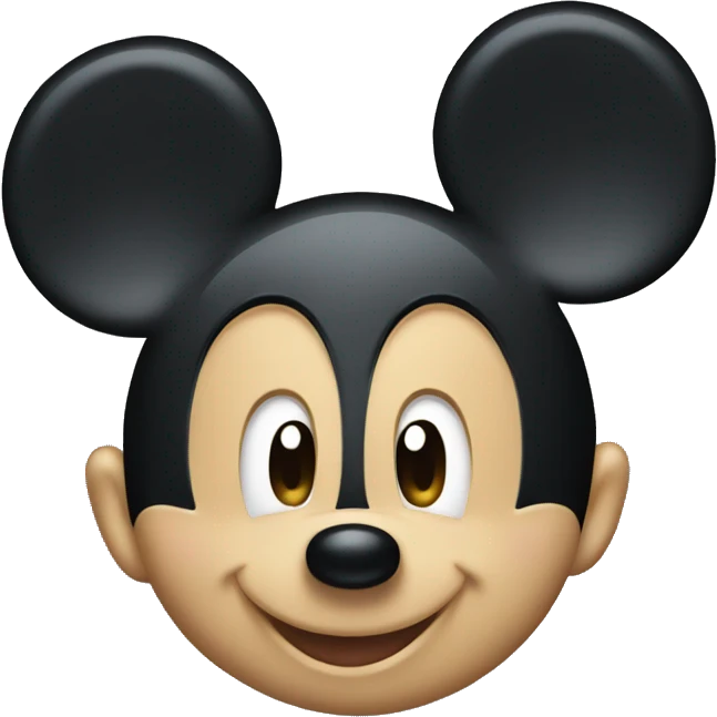 mickey mouse emoji