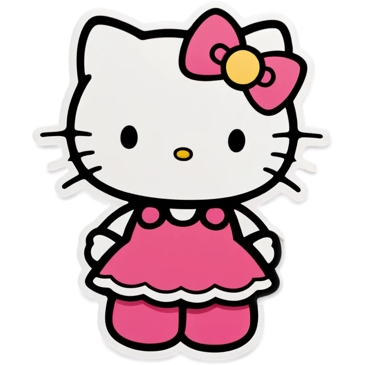 Hello kitty emoji