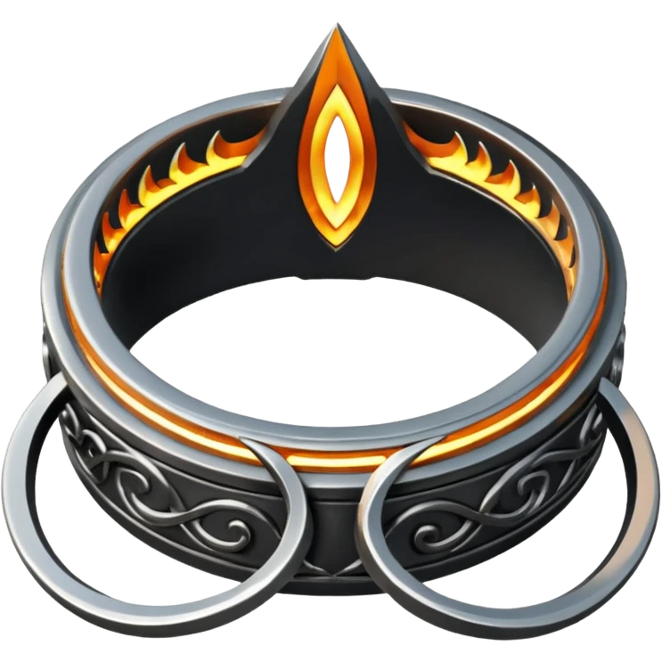 The rings of Sauron  emoji