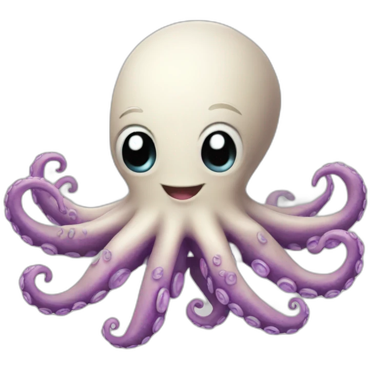 happy octopus emoji