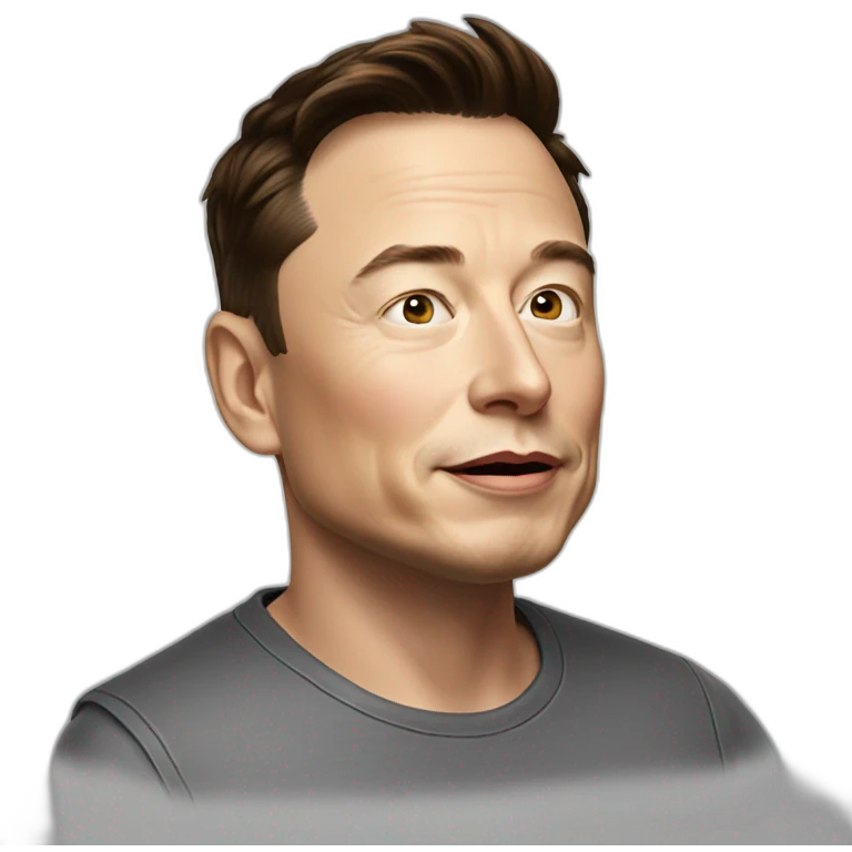Elon musk enojado emoji