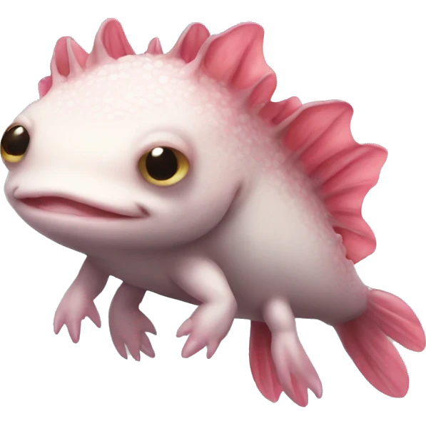 cute axolotl emoji
