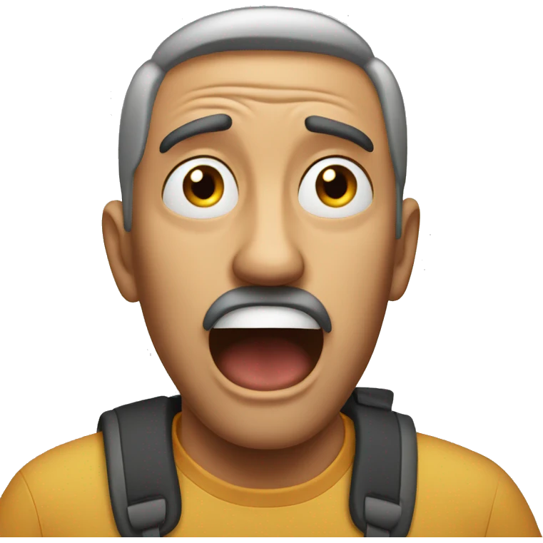 Shocked dad emoji