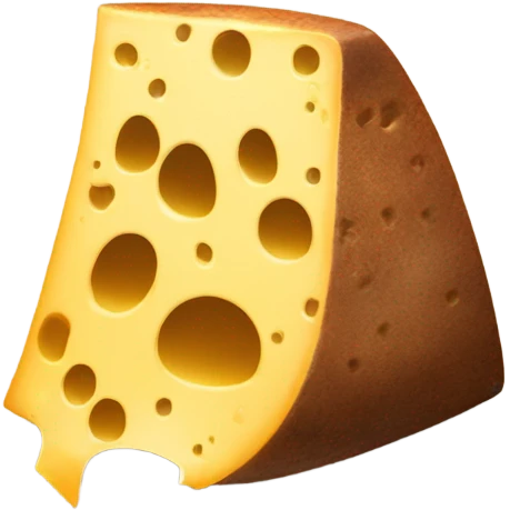 Poo wearing cheese emoji