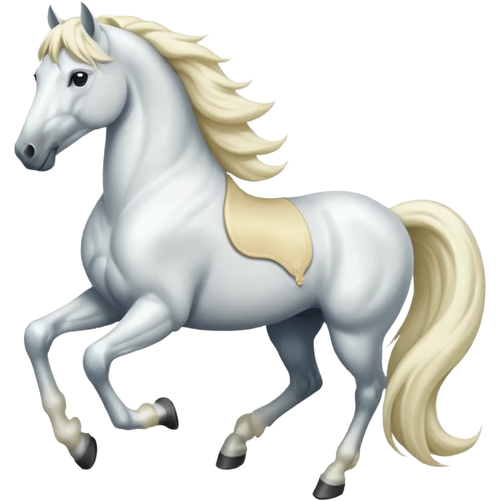 white horse emoji