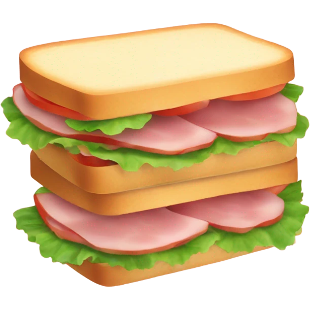 sandwich with ham emoji
