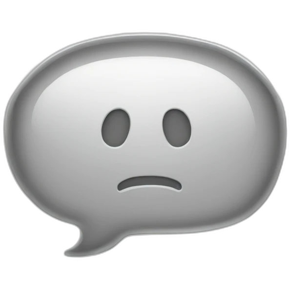 message bubble emoji