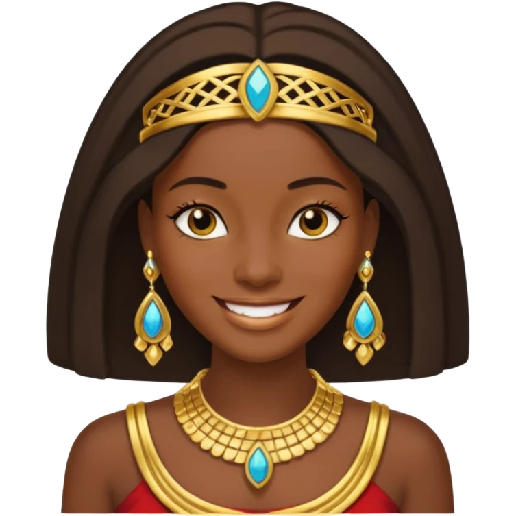 crie um memoji da personagem cléo de nile de monster high emoji