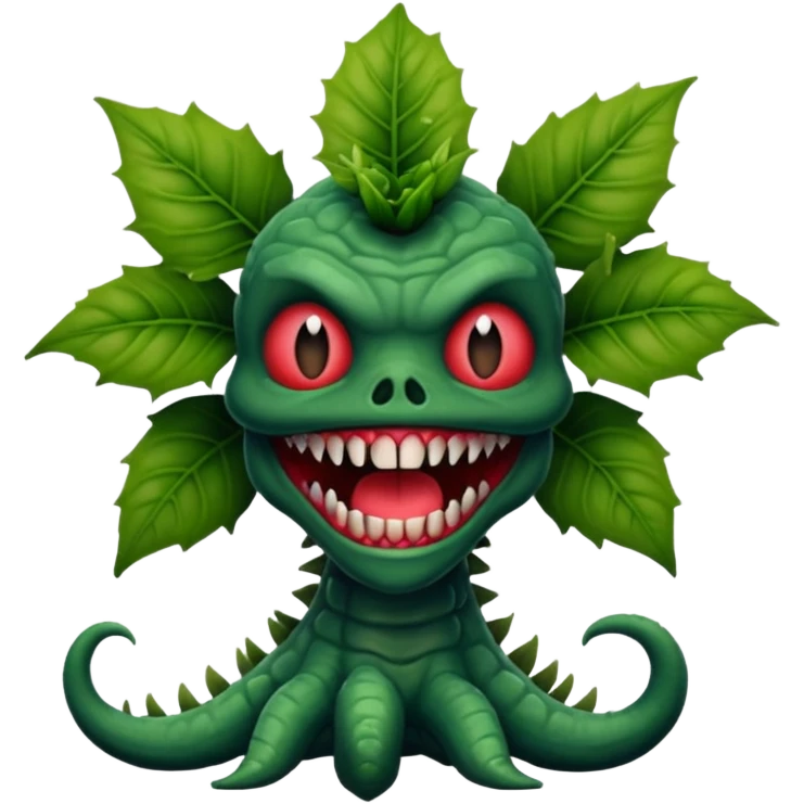 Créame un emoji de demogorgones como los de stranger things  emoji