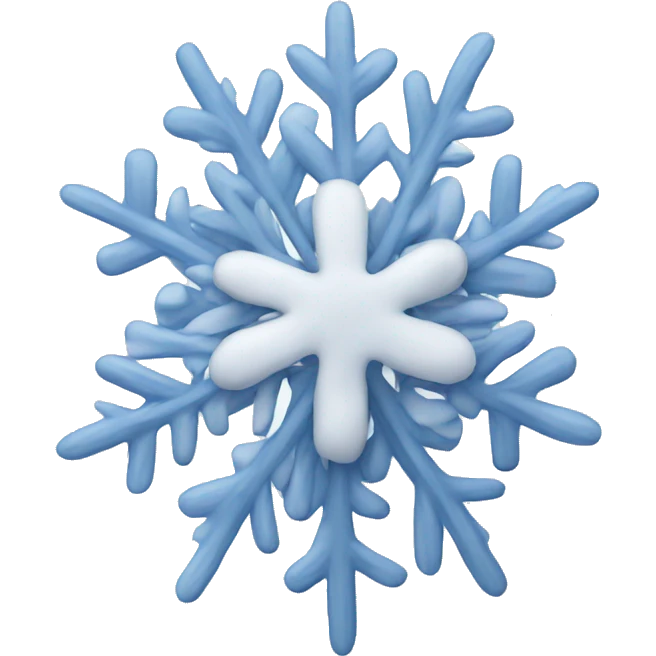 Snow flower  emoji