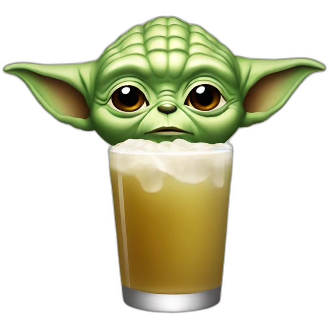 Yoda_drink_bezr emoji