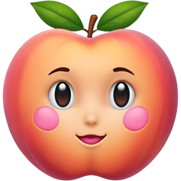 Peach emoji butt emoji