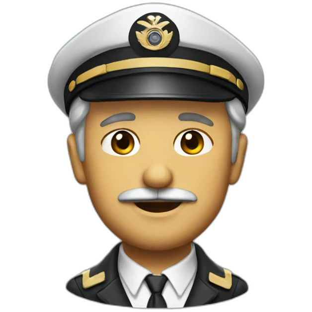old fashionned pilot emoji