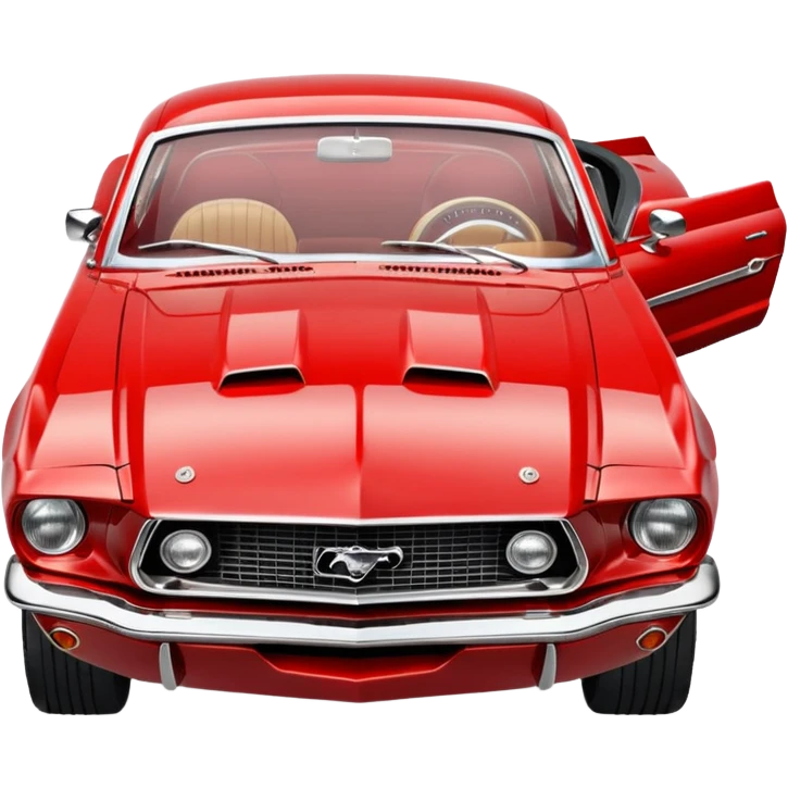 Classic mustang emoji