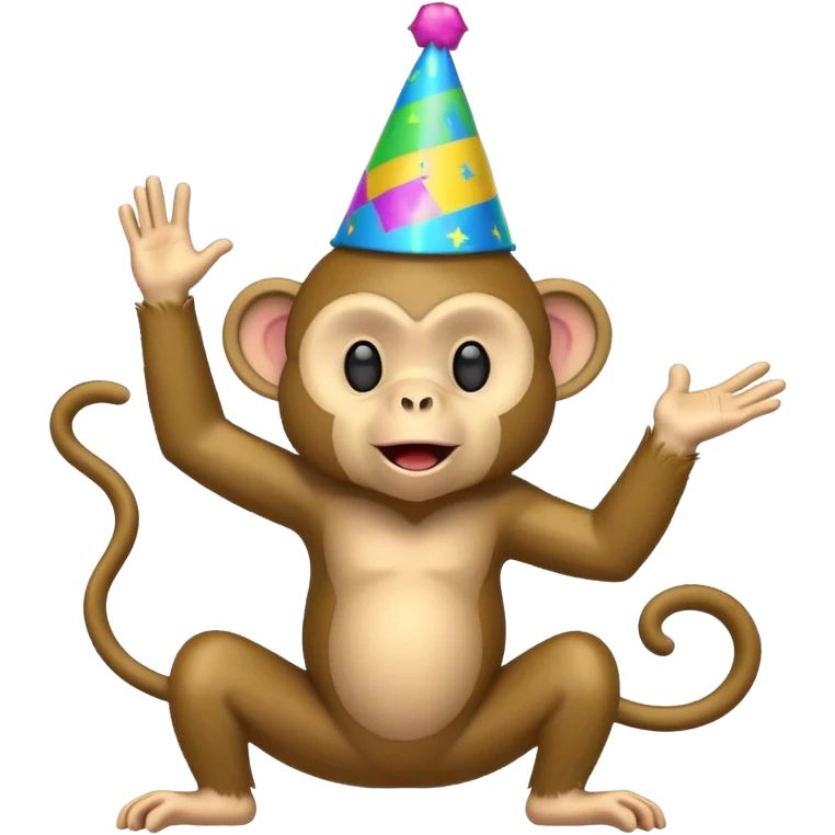 Monkey at a rave  emoji