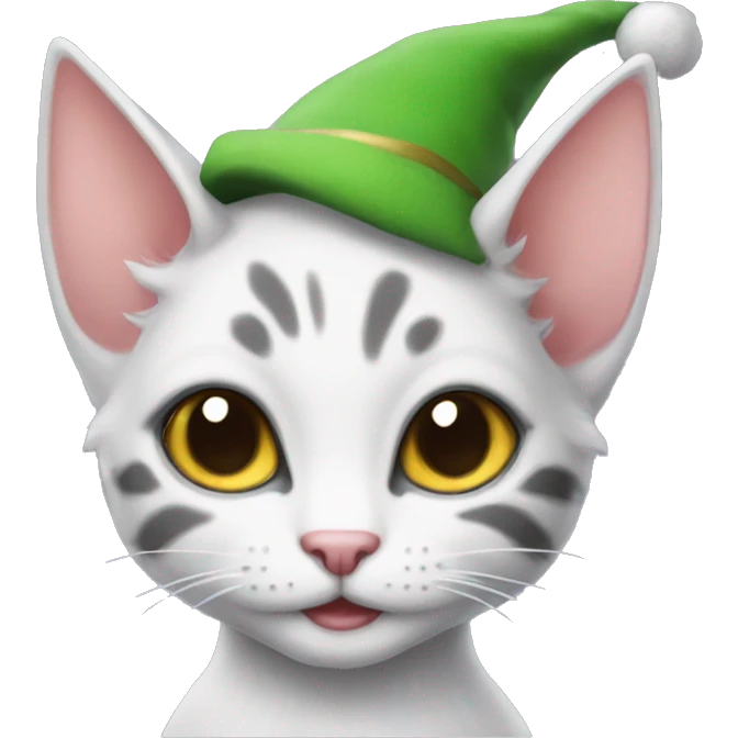 Elf cat emoji