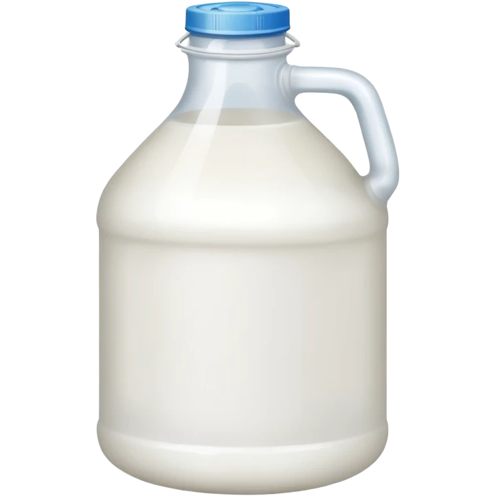 Gallon of milk emoji