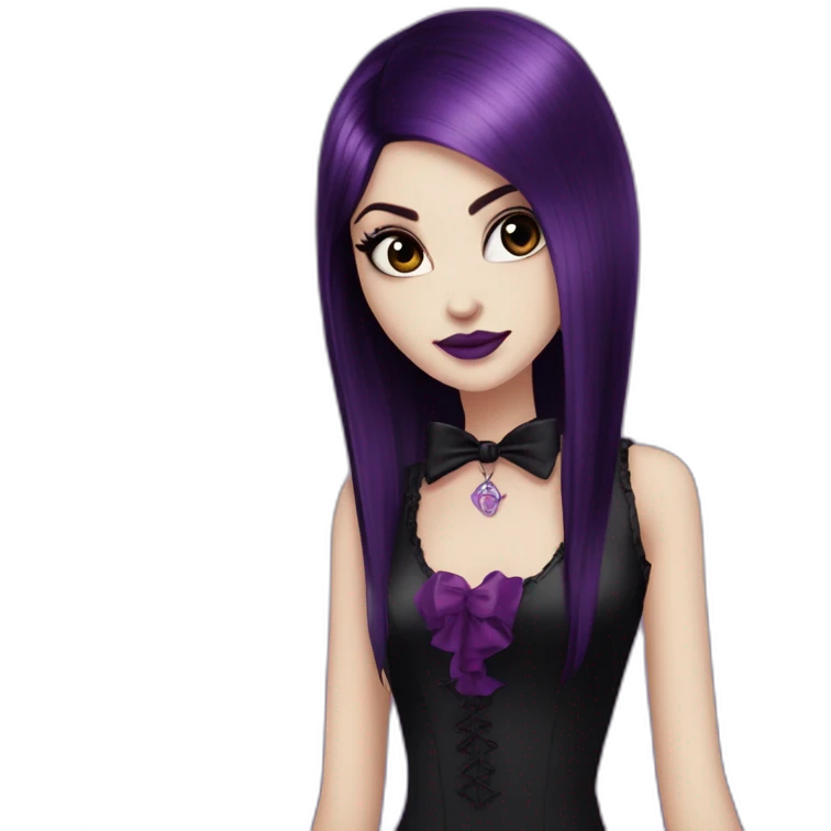 Elissabat-vampire-monsterhigh-goth-romantic-bangshair emoji