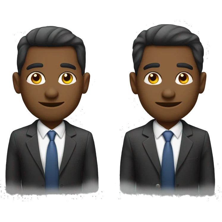 goup of businessman emoji