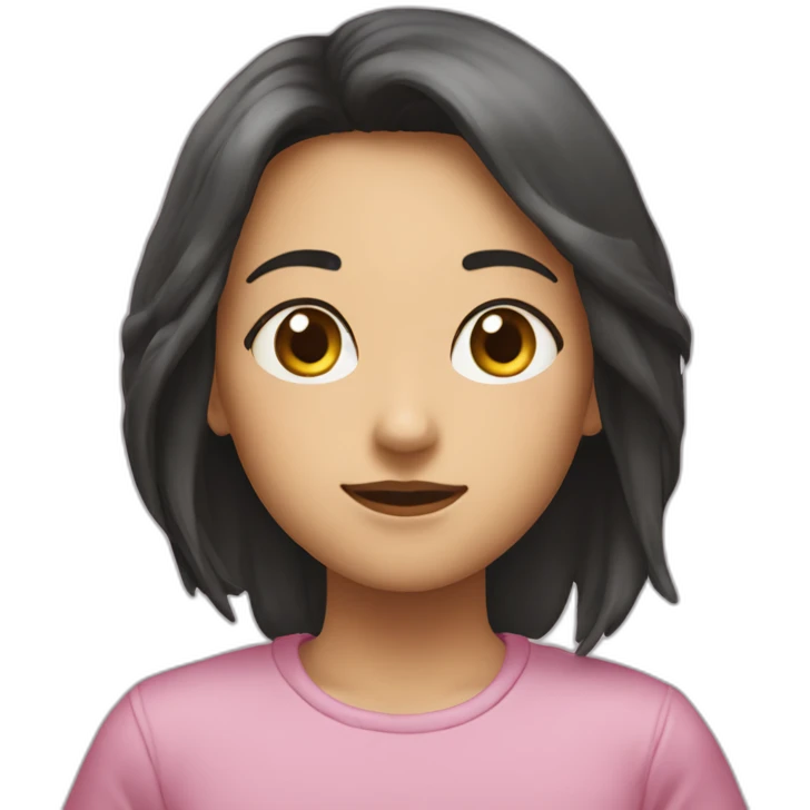 トイプードルの女の子 emoji