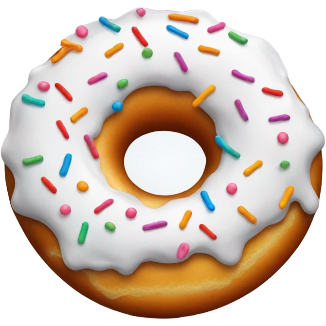 Donut sleeping  emoji
