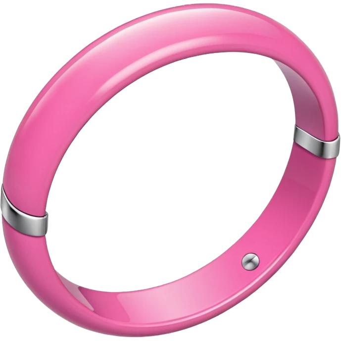pink bangle emoji