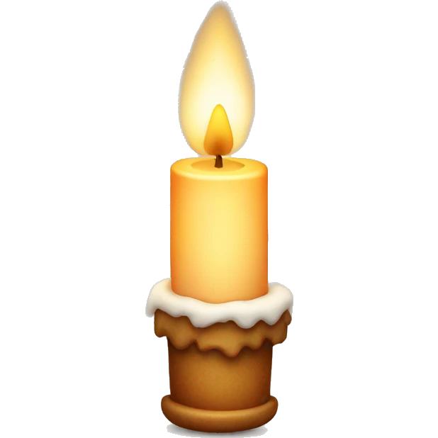 christmas candle emoji