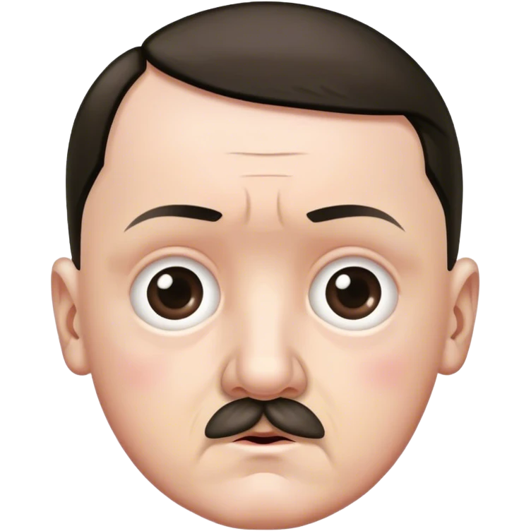 Adolf Hitler foetus cute emoji