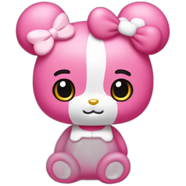 My melody Hello Kitty emoji