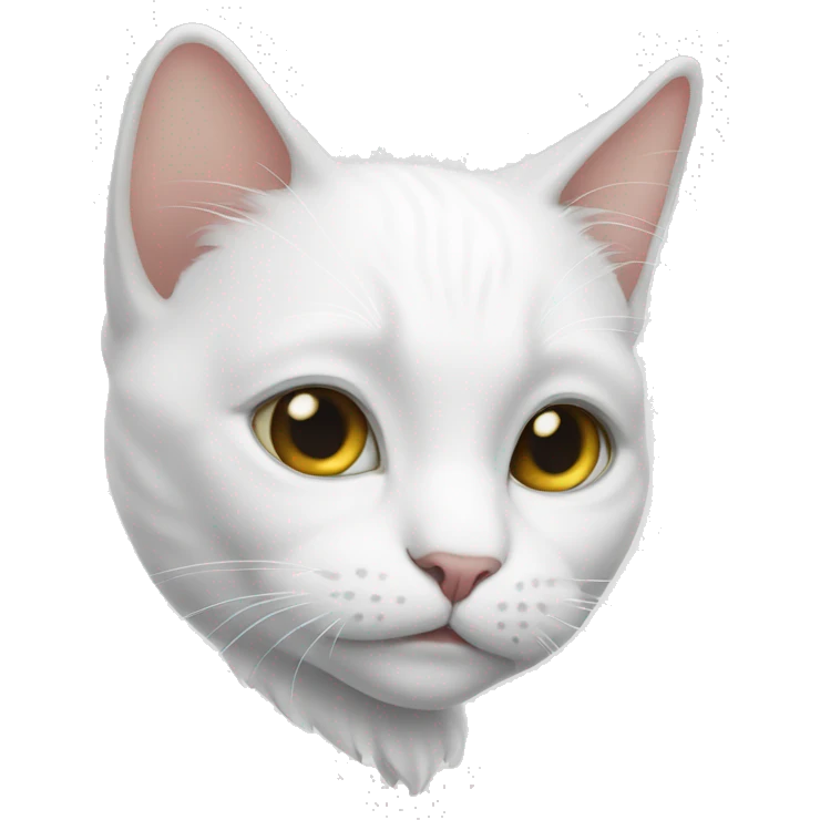white cat emoji