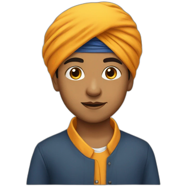 sikh kid emoji