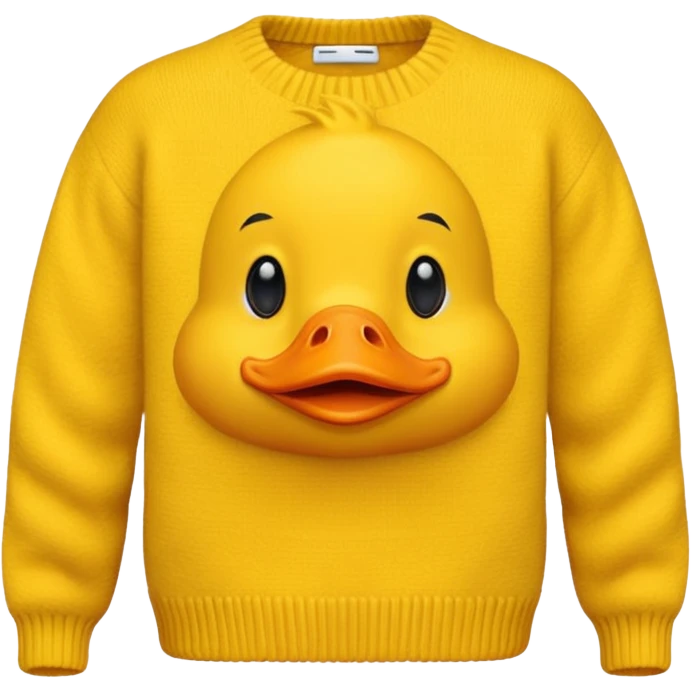 sweaters with ducks emoji