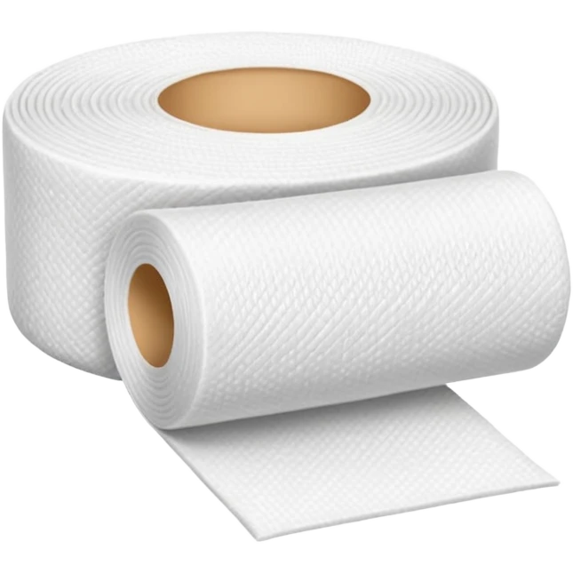 bandage roll, no blue  emoji