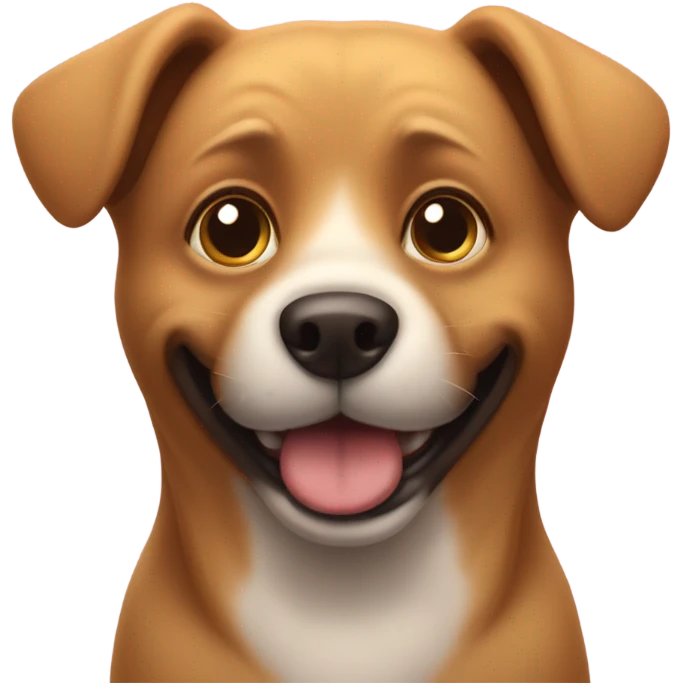 dog with heart eyes emoji