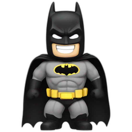 Batman smiling  emoji